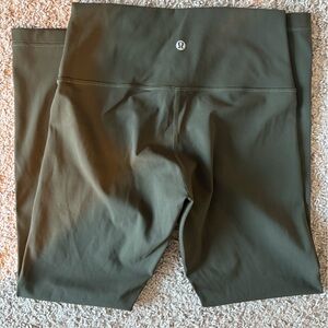 lululemon athletica Olive Green Leggings